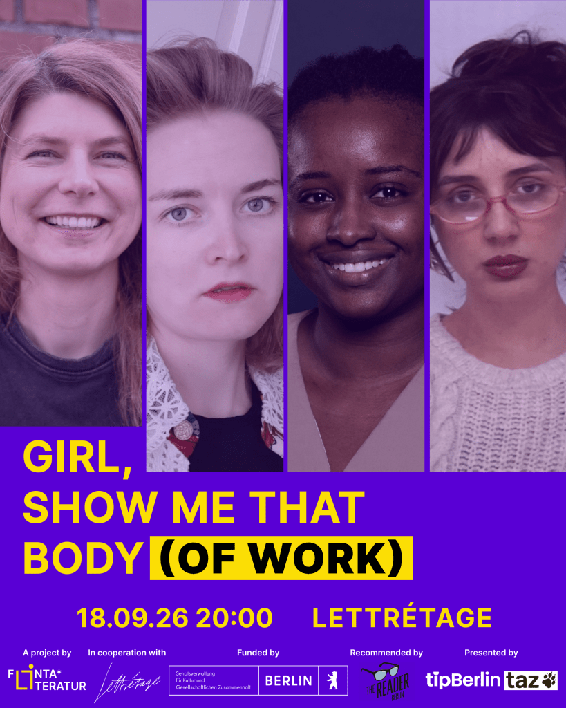 Girl, Show Me That Body (of Work) September